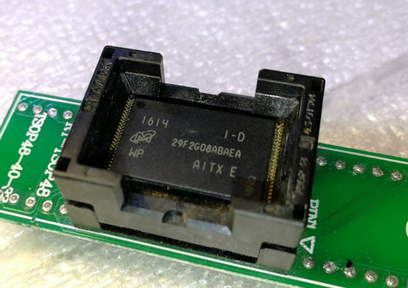 замена Nand 29F2G08ABAEA (MT29F2G08ABAEA)